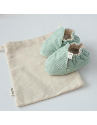 Mama Yoyo - Kadife Patik Mint...