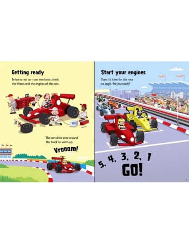 Usborne - Wind Up Racing Cars
