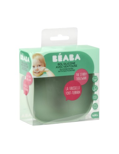 Beaba - Vakumlu Silikon Kase Sage Green