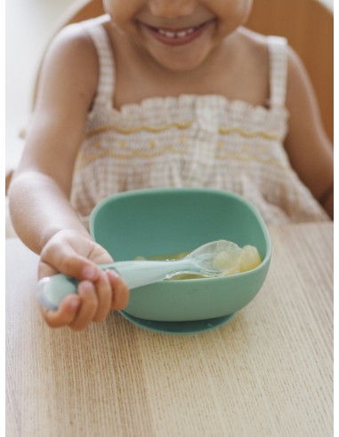 Beaba - Vakumlu Silikon Kase Sage Green