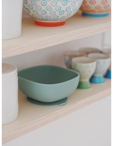 Beaba - Vakumlu Silikon Kase Sage Green