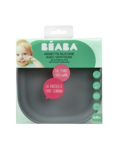 Beaba - Vakumlu Silikon Tabak Mineral...