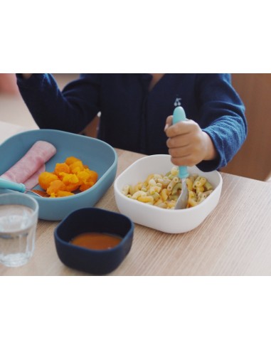 Beaba - 3 Parça Silikon Kase Seti...