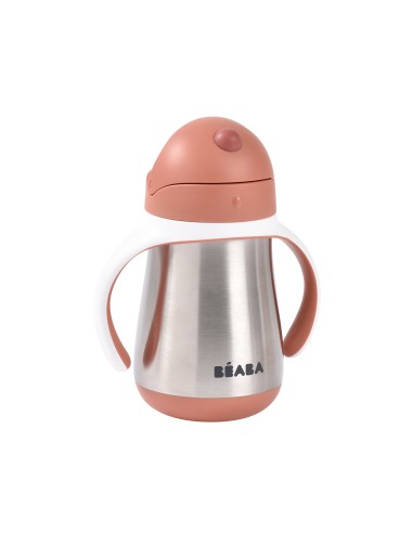Beaba - Çelik Pipetli Suluk 250 ml... Beaba - Çelik Pipetli Suluk 250 ml...