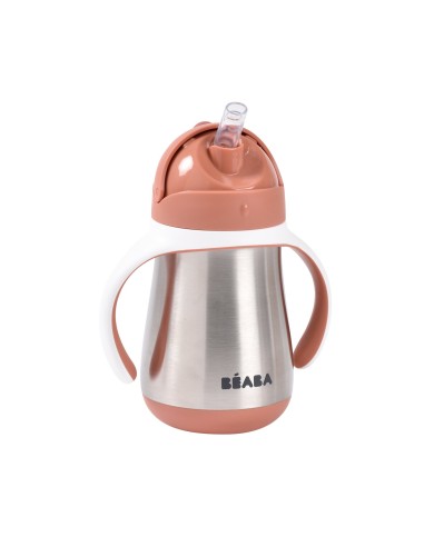 Beaba - Çelik Pipetli Suluk 250 ml... Beaba - Çelik Pipetli Suluk 250 ml...
