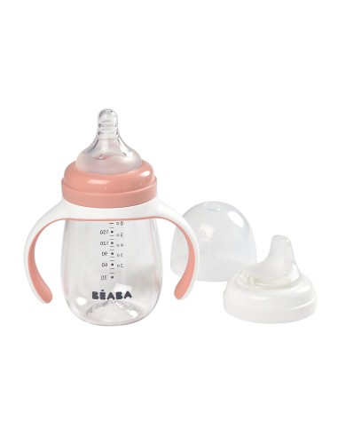 Beaba - Biberon 210 ml Old Pink Beaba - Biberon 210 ml Old Pink