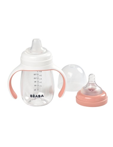 Beaba - Biberon 210 ml Old Pink Beaba - Biberon 210 ml Old Pink