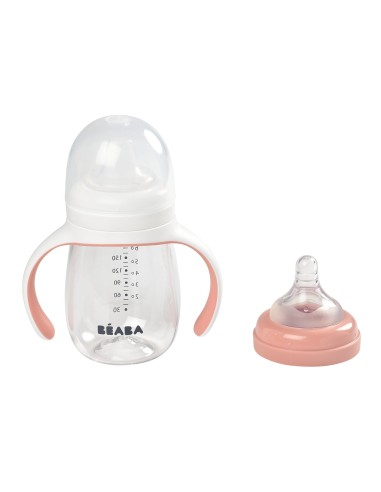 Beaba - Biberon 210 ml Old Pink Beaba - Biberon 210 ml Old Pink