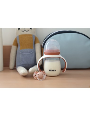 Beaba - Biberon 210 ml Terracotta Beaba - Biberon 210 ml Terracotta