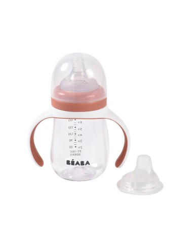 Beaba - Biberon 210 ml Terracotta Beaba - Biberon 210 ml Terracotta