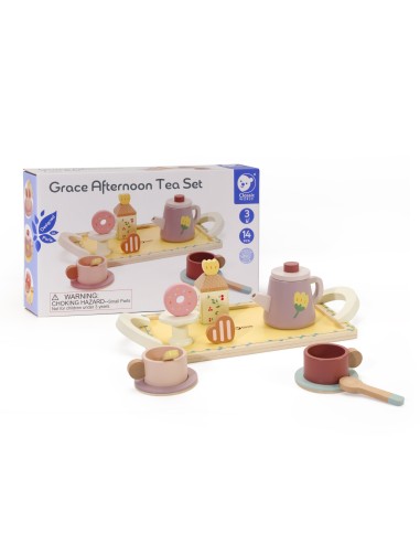 Classic World - Grace Ahşap Çay Seti