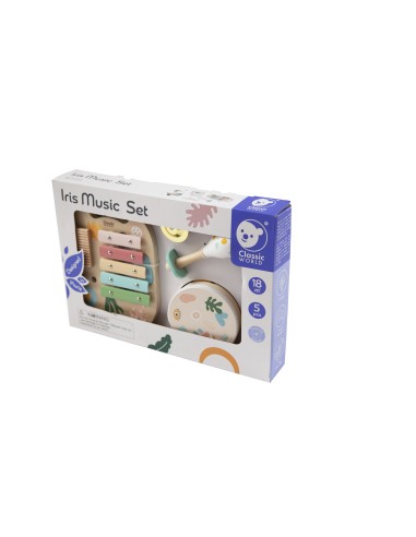 Classic World - Ahşap Iris Müzik Seti