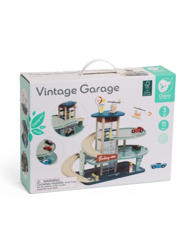 Classic World - Ahşap Vintage Garaj