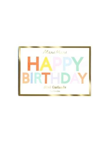 Meri Meri - Happy Birthday Mini...