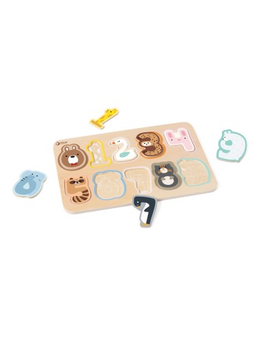 Classic World - Ahşap Rakam Yapbozu