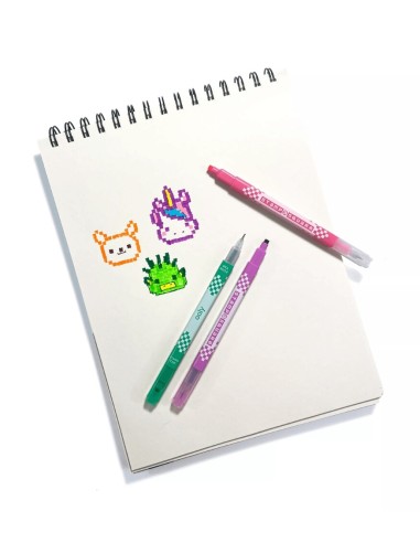 Ooly - Stamp a Square Çift Uçlu 12’li...