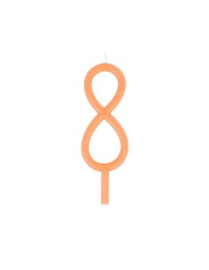 Meri Meri - İnce Rakam Mum 8 2