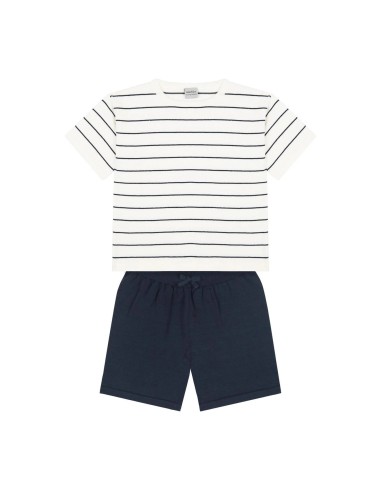 Antebies - Lacivert Çizgili Triko...