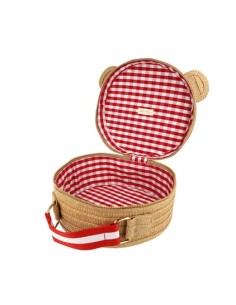 Meri Meri - Ayı Hasır Çanta 2