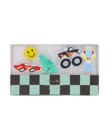 Meri Meri - Toybox Mumlar 5 Adet