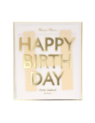 Meri Meri - Altın Varaklı Happy...