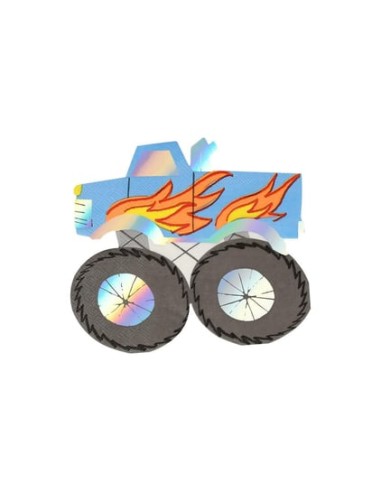 Meri Meri - Monster Truck Peçeteler...