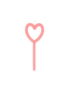 Meri Meri - İnce Kalp Mum