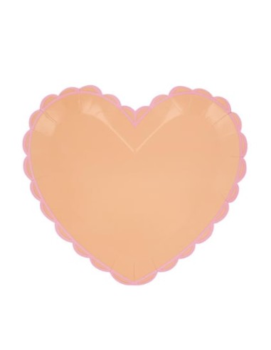 Meri Meri - Pastel Ton Kalp Tabaklar...