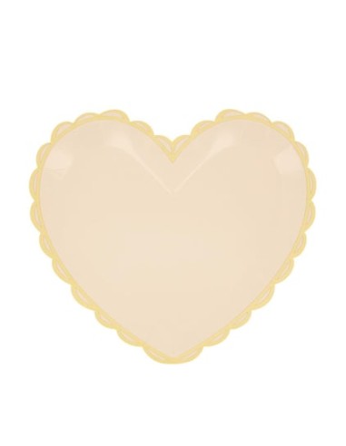 Meri Meri - Pastel Ton Kalp Tabaklar...