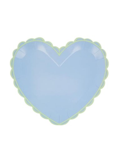 Meri Meri - Pastel Ton Kalp Tabaklar...