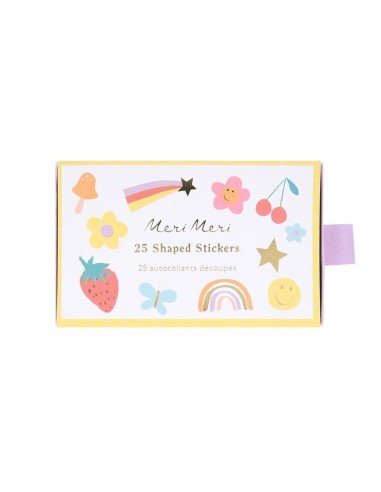 Meri Meri - Die-Cut Happy Sticker 25...
