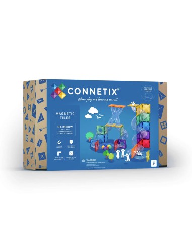 Connetix - Rainbow Ball Run Expansion...