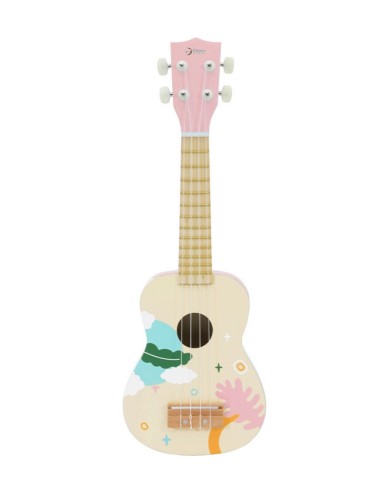 Classic World - Ahşap Iris Ukelele Pembe