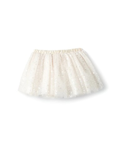 Petit Coral - Party Etek White Moonlight