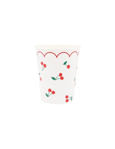 Meri Meri - Kiraz Bardaklar 8 Adet