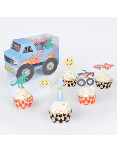 Meri Meri - Toybox Cupcake Kit 24 Adet