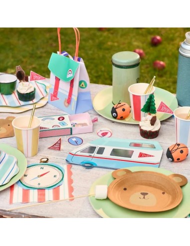 Meri Meri - Kamp Cupcake Kiti 24 Adet