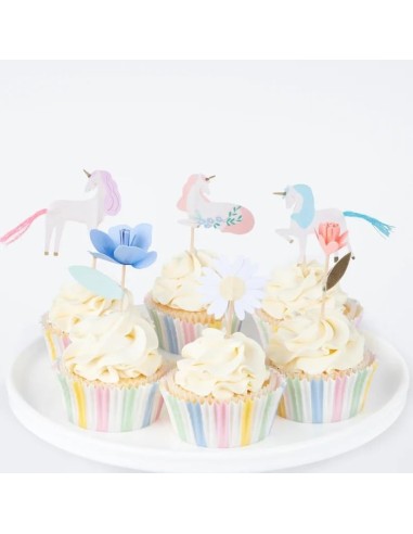 Meri Meri - Unicorn Cupcake Kit 24 Adet