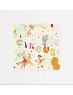 Meri Meri - Sirk Peçeteler...