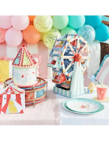 Meri Meri - Sirk Bardaklar 8 Adet