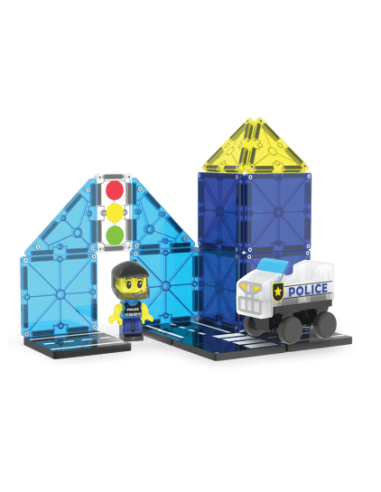 Magna Tiles - Police Patrol 20 Parça