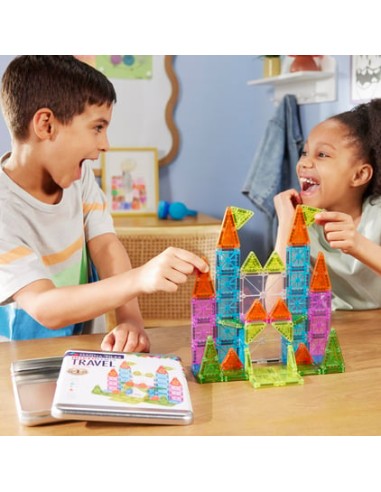 Magna Tiles - Seyahat Seti 55 Parça