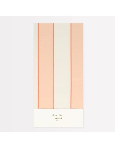 Meri Meri - Şeftali Tonlu Çizgili...