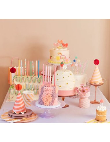 Meri Meri - Multi Renkli Çizgili...