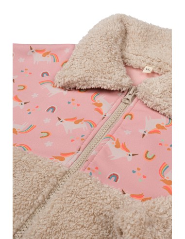 Miela Kids - Unicorn Teddy Ceket Somon
