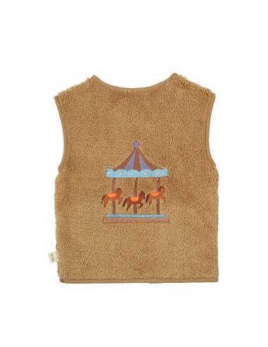 Miela Kids - Carousel Peluş Yelek Miela Kids - Carousel Peluş Yelek