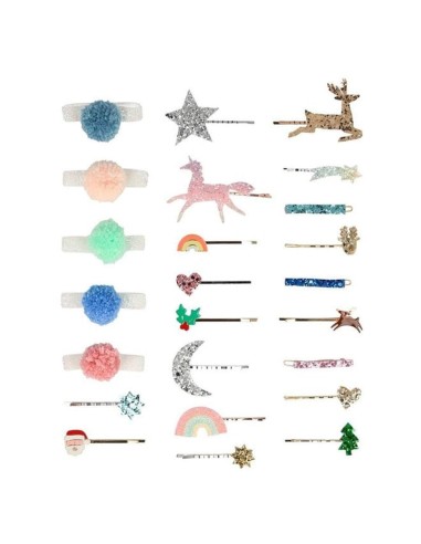 Meri Meri - Saç Tokalı Advent Calender