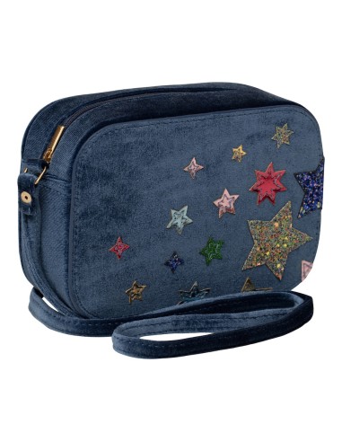 Mimi & Lula - Night Sky Velvet Çanta