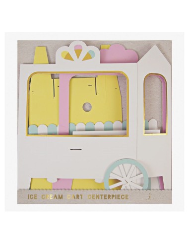 Meri Meri - Dondurma Arabası Masa Süsü