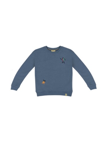 BeetleBeez - Up and Down Sweatshirt Mavi